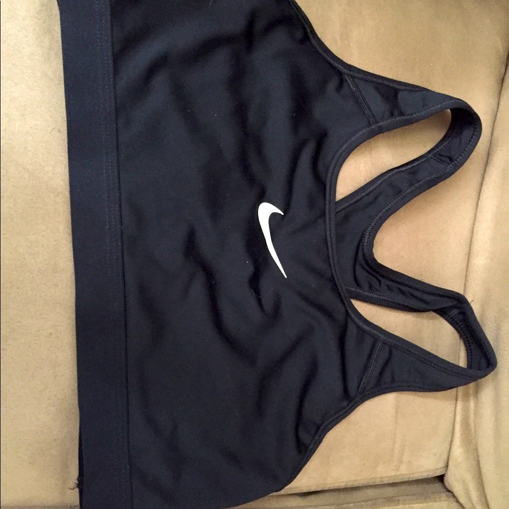 Black Nike Sports Bra Large